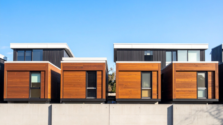 Como a arquitetura modular ajuda na eficiência construtiva? A arquitetura modular aumenta a eficiência construtiva ao permitir obras rápidas, precisas e sustentáveis, comenta Alex Nabuco dos Santos.